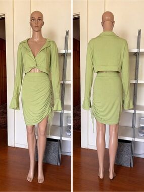 Free People NWT Matching Set Skirt & Top | Size XL